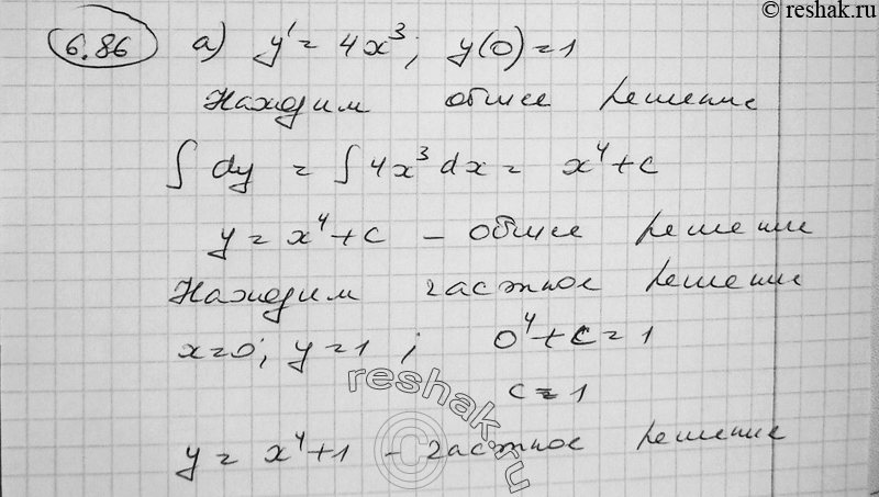 Картинка ГДЗ - Упражнение 6.86 по алгебре ГДЗ Никольский Потапов 11 класс Вариант 1
