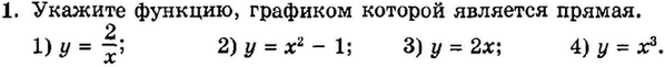 Картинка ГДЗ - задания Упражнение 1 Итоговое повторение Функции и графикиГДЗ Мордкович 9 класс по алгебре