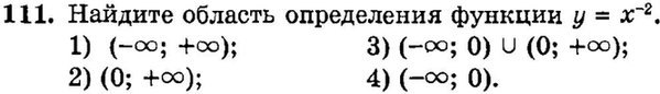 Картинка ГДЗ - задания Упражнение 111 Итоговое повторение Функции и графикиГДЗ Мордкович 9 класс по алгебре