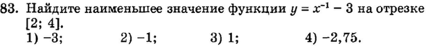 Картинка ГДЗ - задания Упражнение 83 Итоговое повторение Функции и графикиГДЗ Мордкович 9 класс по алгебре