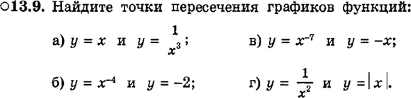 Картинка ГДЗ - задания Упражнение 13.9ГДЗ Мордкович 9 класс по алгебре