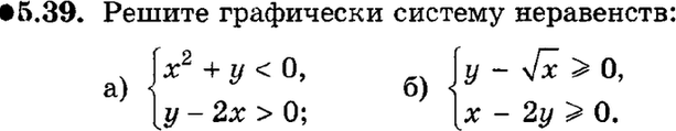 Картинка ГДЗ - задания Упражнение 5.39ГДЗ Мордкович 9 класс по алгебре