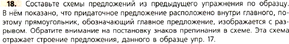 Картинка ГДЗ - задания Упражнение 18 по русскому языку ГДЗ Ладыженская 8 класс